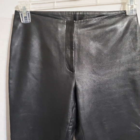 100% Lamb Leather Blank Pants - Picture 5 of 8